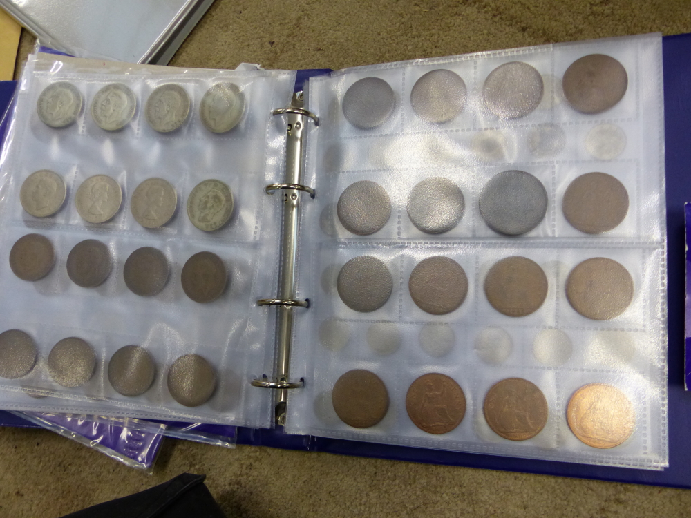 A QUANTITY OF VARIOUS COLLECTORS COIN INC. A LARGE NUMBER OF £1 AND £2 COINS, COLLECTORS CARDS TO