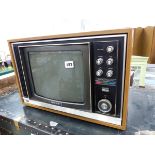 A RARE EARLY SONY TRINITRON COLOUR TV COMPLETE WITH INSTRUCTIONS.