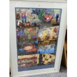 CONTEMPORARY SCHOOL. CLEARING THE FOREST. PHOTO MONTAGE. 86 x 58cms.