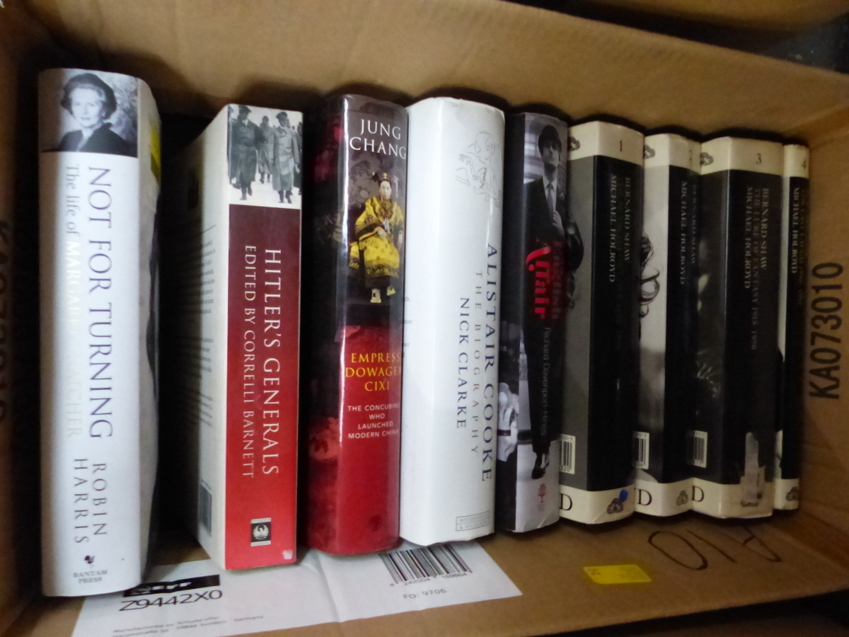 SIX BOXES OF VARIOUS BOOKS. - Image 6 of 7