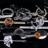 15 PIECES OF MIZPAH JEWELLERY.