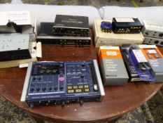 A ROLAND 'CAKEWALK' SONAR V-STUDIO 100, TWO ROLAND QUAD CAPTURE UNITS, RADIAL PHAZER UNITS,