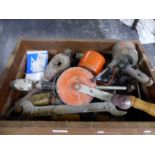 A BOX OF TOOLS.