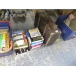 VARIOUS ANTIQUES COLLECTORS REFERENCE BOOKS, QTY OF MARBLES, DOLLS ETC.