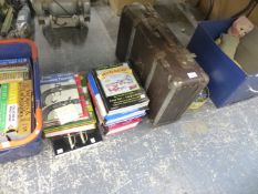 VARIOUS ANTIQUES COLLECTORS REFERENCE BOOKS, QTY OF MARBLES, DOLLS ETC.