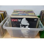 APPROXIMATELY 60 VINYL LPs, MOSTLY ROCK, TO INCLUDE SYD BARRETT, VELVET UNDERGROUND, CAN, ROLLING