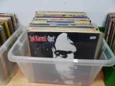 APPROXIMATELY 60 VINYL LPs, MOSTLY ROCK, TO INCLUDE SYD BARRETT, VELVET UNDERGROUND, CAN, ROLLING