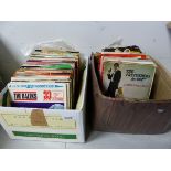 A QUANTITY OF 45 SINGLES, MOSTLY 70s AND 80s.