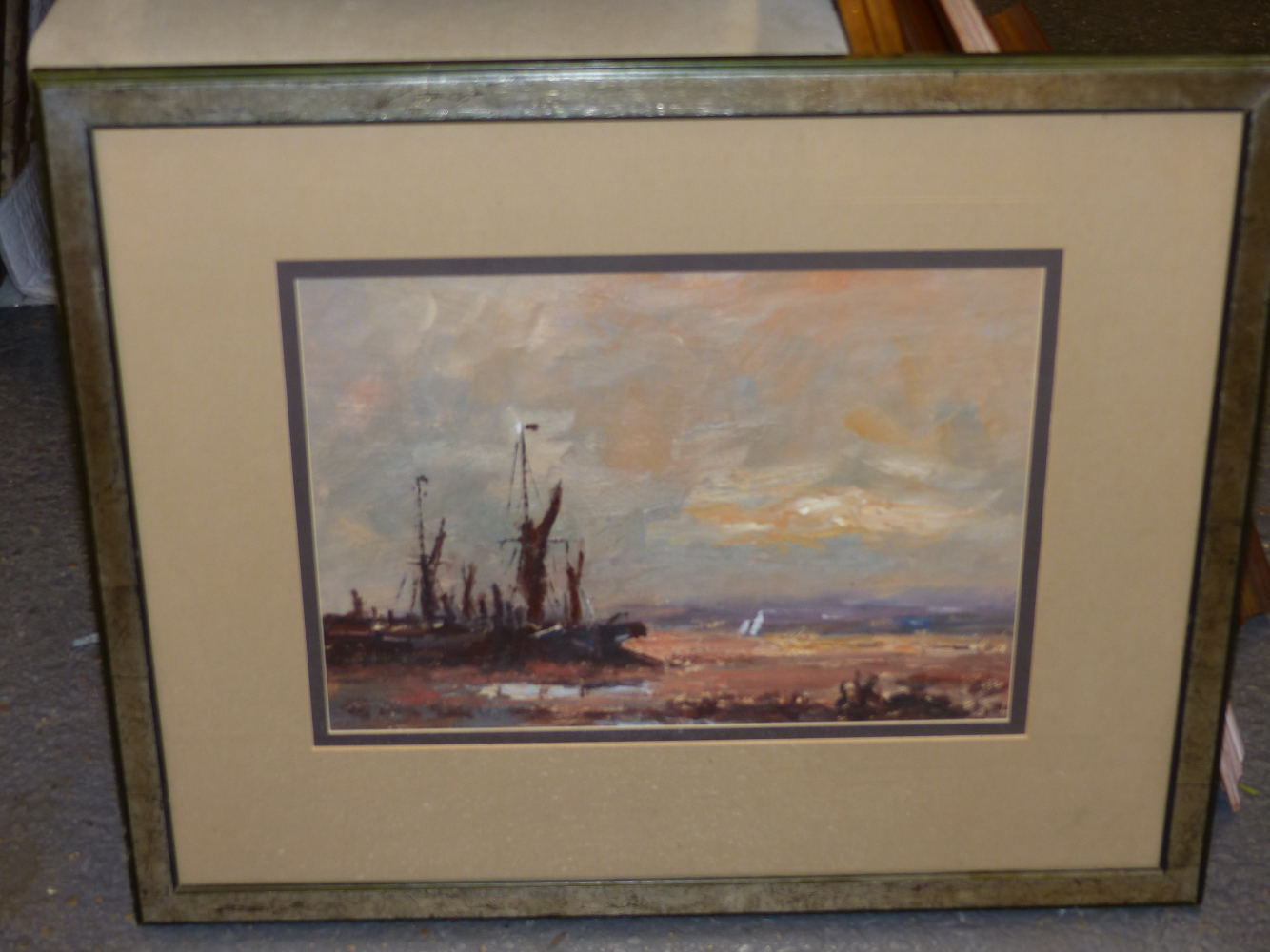 W. DAVIES (CONTEMPORARY). ARR. THE REHEARSAL, SIGNED OIL ON BOARD. 24.5 x 34cms; TOGETHER WITH AN - Image 14 of 24