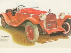 AFTER CRAIG WARWICK, 2000, THE COLONELS FERRARIS, 66/500, PENCIL SIGNED BY THE ARTIST. 54 x 71cms. A