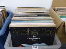 APPROXIMATELY NINETY LP RECORDS, MOSTLY JAZZ, BLUES, AFRICAN, ETC.