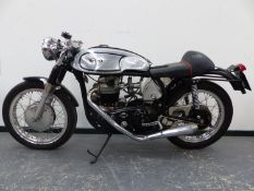 NORTON DOMINATOR 600cc FEATHERBED CAFE RACER- XAS 762-(1961) REGISTERED 2003)) 600CC AN EXCE