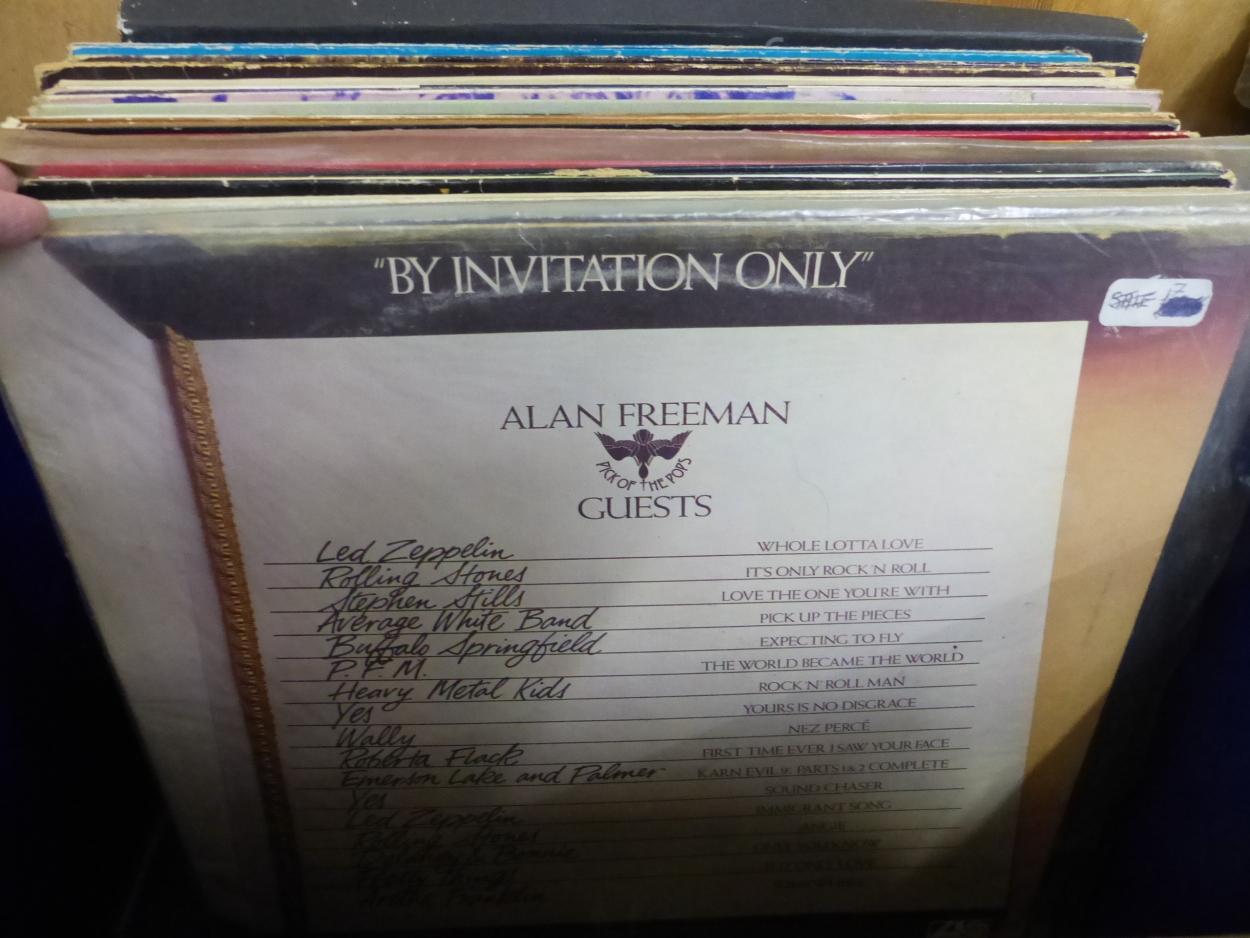 APPROXIMATELY FIFTY LP RECORDS, MOSTLY ROCK TO INCLUDE GRATEFUL DEAD, THE DOORS, FRANK ZAPPA, ETC. - Image 22 of 48