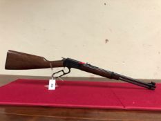 A CHAPPA LEVER ACTION.22.LR RIFLE SERIAL NUMBER K15B07672 (ST NO ...........)