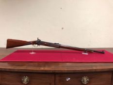 RIFLE- FAC REQUIRED- PARKER HALE MUZZLE LOADING BLACK POWDER PERCUSSION .451 CAL. SERIAL NUMBER