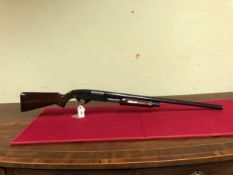 SHOTGUN- FAC REQUIRED (5 SHOT) - STEVENS 12G PUMP ACTION SERIAL NUMBER D660956 ( STOCK NO. 3428)