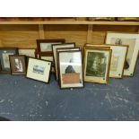 A GROUP OF ANTIQUE AND LATER PRINTS INCLUDING THREE VANITY FAIR PORTRAIT PRINTS, CRIES OF LONDON,