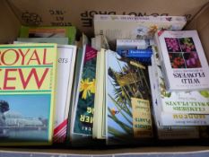 A BOX OF VARIOUS BOTANICAL BOOKS.