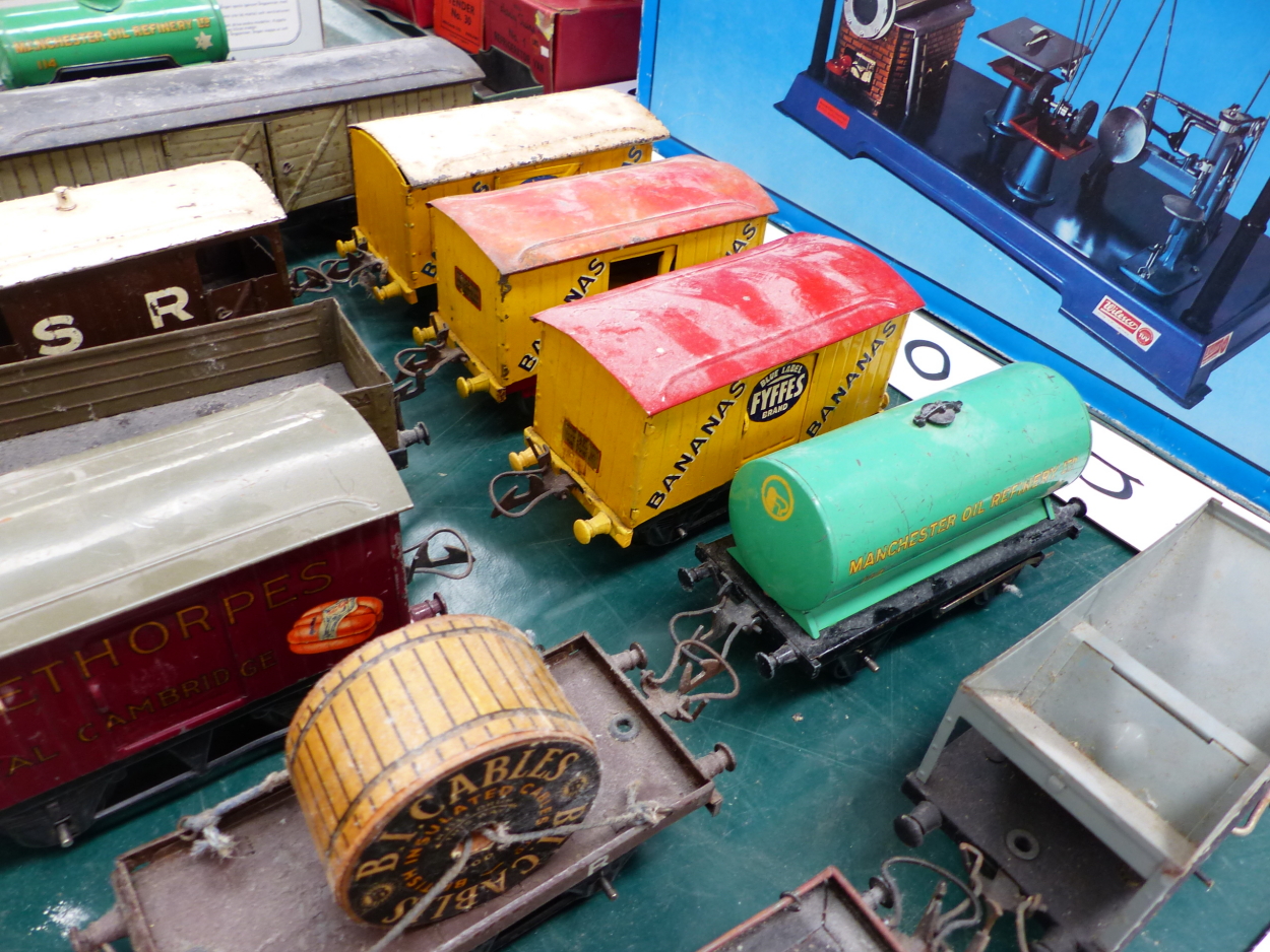 FORTY TWO HORNBY O GAUGE GOODS WAGONS, TENDERS AND TANKERS - Image 7 of 7