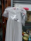 TWO VINTAGE CHRISTENING GOWNS.