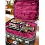 A LAFLEUR BOOSEY AND HAWKES CASED CLARINET.