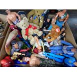 A QUANTITY OF ACTION MEN AND OTHER TOYS.