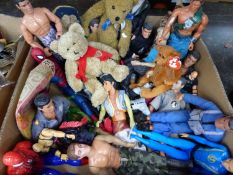 A QUANTITY OF ACTION MEN AND OTHER TOYS.