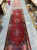 TWO PERSIAN RUNNERS 293 X 82 & 294 X 81CM