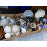 A LARGE QUANTITY OF VARIOUS ANTIQUE AND LATER CHINA WARES.