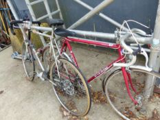 TWO VINTAGE RACING BIKES