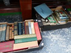 A QUANTITY OF CHILDRENS ANNUALS AND A SMALL QUANTITY OF ANTIQUARIAN AND OTHER BOOKS.