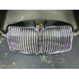 AN MG CHROME PLATED CAR RADIATOR COVER