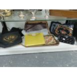 A COLLECTION OF EVENING BAGS AND HANDBAGS