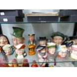 DOULTON AND OTHER CHARACTER JUGS