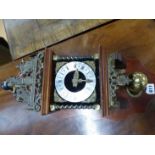 A DUTCH STAART TYPE CLOCK