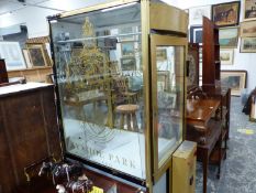 AN AYNHOE PARK MECHANICAL GRAB LUCKY DIP CABINET