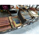 AN INTERESTING COLLECTION OF ANTIQUARIAN BOOKS AND BINDINGS.