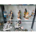 DOULTON AND GERMAN PORCELAIN FIGURINES