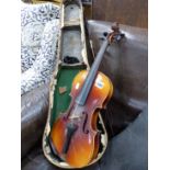 A VINTAGE VIOLIN.