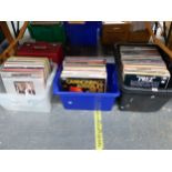 A QUANTITY OF LP RECORDS, MAINLY JAZZ, BIG BANDS, BLUES AND SOUL