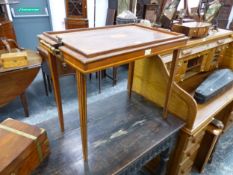 THE OSTERLEY TABLE TRAY IN PATERAE INLAID MAHOGANY