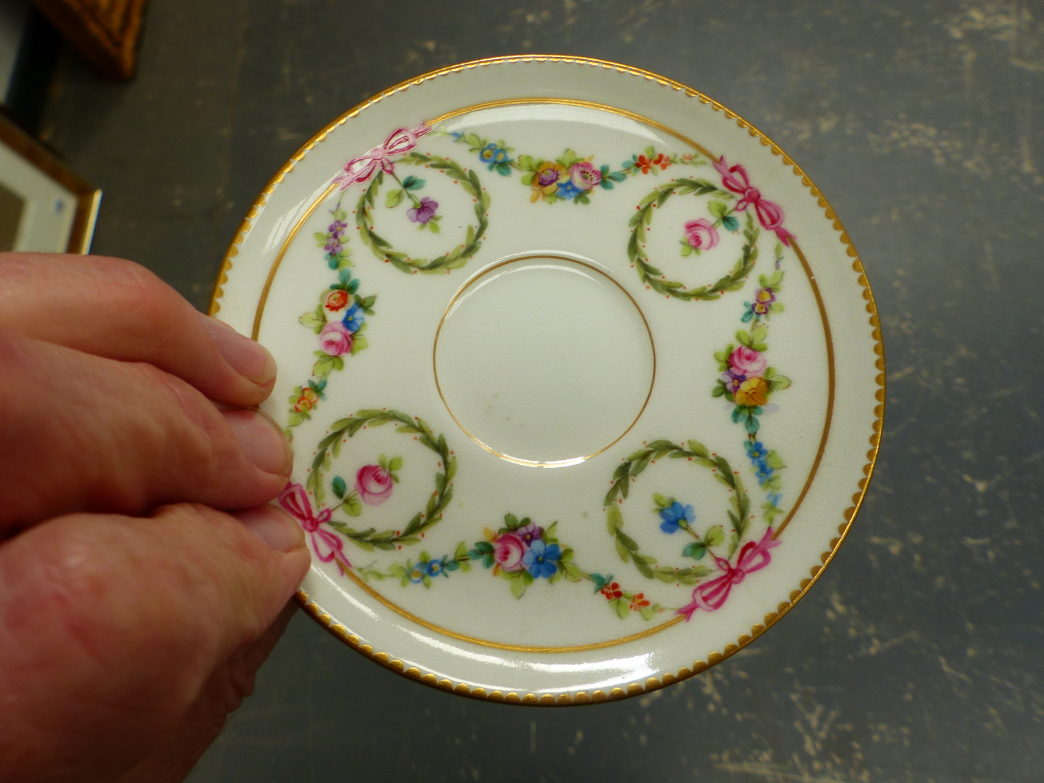 CRANBERRY AND OTHER GLASS, TEA AND COFFEE WARES, A DOULTON FIGURE AND A CARLTON JUG - Image 5 of 16