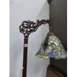 AN ART NOUVEAU STYLE STANDARD LAMP