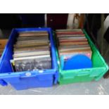 A QUANTITY OF LP RECORDS: DR FEELGOOD, BLONDIE, THE KINKS, THE HOLLIES AND OTHERS
