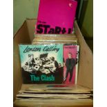 APPROXIMATELY 75 7" RECORD SINGLES, PUNK AND NEW WAVE, TO INCLUDE: THE CLASH, THE JAM, THE DAMNED,