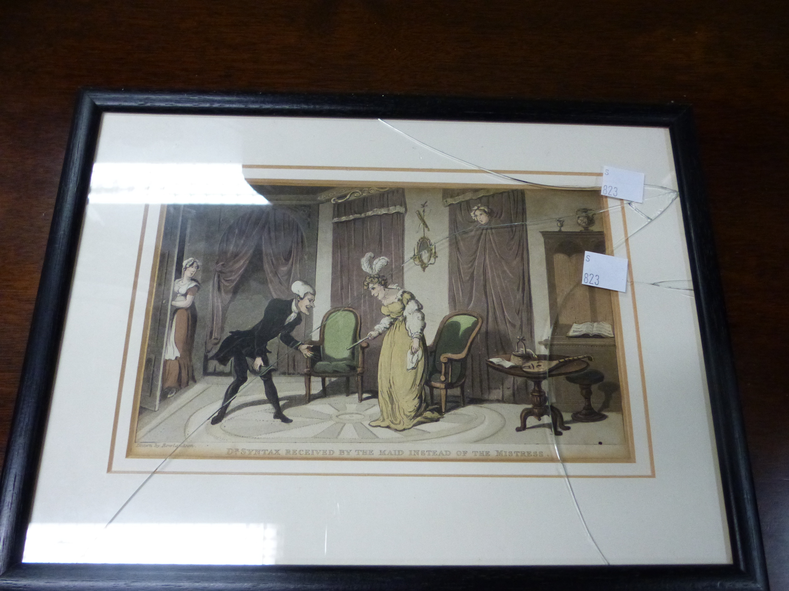 A SMALL COLLECTION OF ANTIQUE AND LATER CARICATURE PRINTS, INCLUDING DR SYNTAX AFTER ROWLANDSON AND - Image 11 of 16