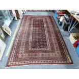 AN AFGHAN CARPET 280 x 166cm