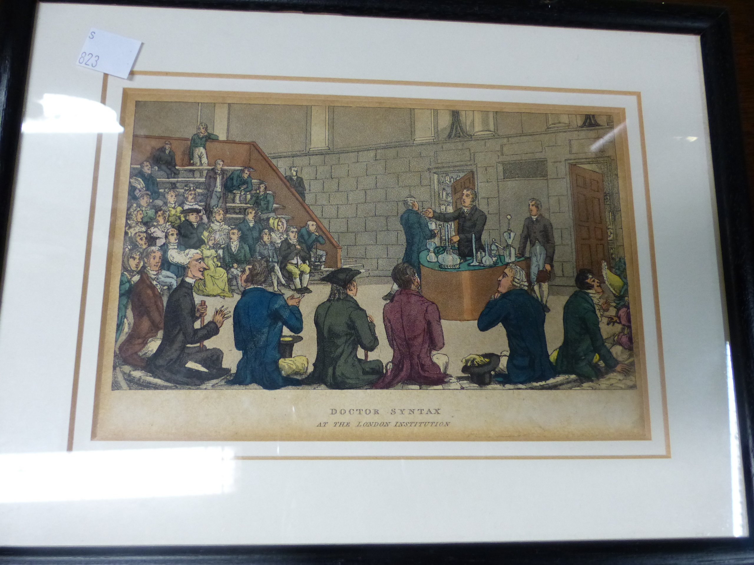A SMALL COLLECTION OF ANTIQUE AND LATER CARICATURE PRINTS, INCLUDING DR SYNTAX AFTER ROWLANDSON AND - Image 12 of 16
