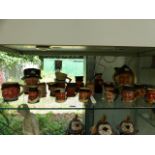 A QUANTITY OF VARIOUS CHARACTER JUGS PREDOMINATELY BY LANCASTER AND SANDLAND LIMITED. ALSO ROYAL