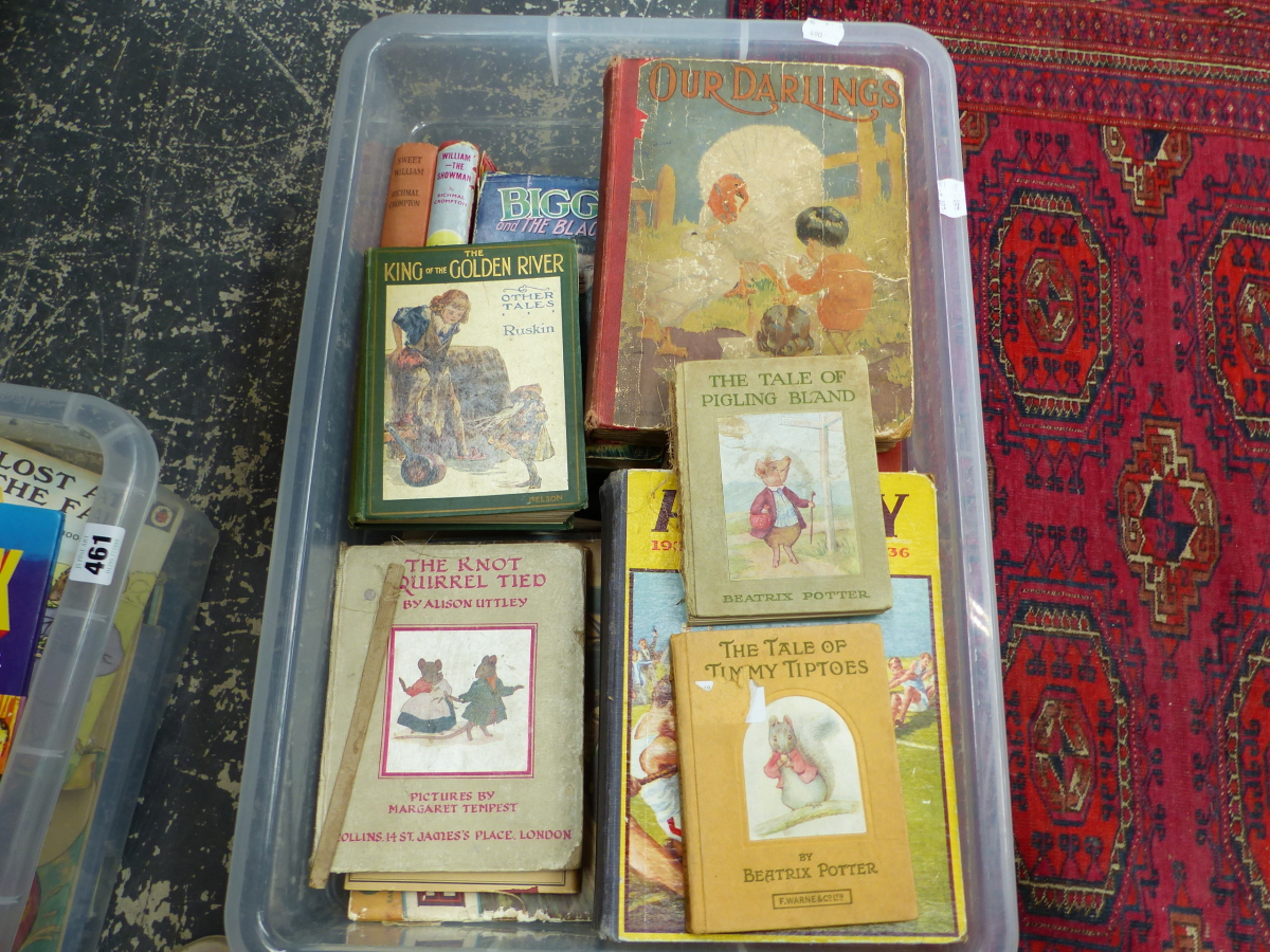 2 BOXES OF VINTAGE CHILDRENS BOOKS - Image 8 of 9